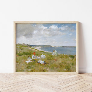 stationair draaien   William Merritt Chase Poster