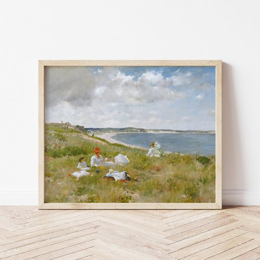 stationair draaien | William Merritt Chase Poster