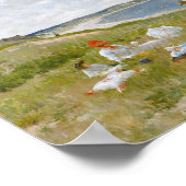 stationair draaien | William Merritt Chase Poster (Hoek)