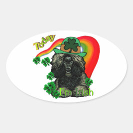 Stationair draaiende dag ovale sticker