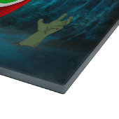 Stationair draaiende hond snijplank (Hoek)