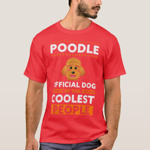 Stationair draaiende hond van de koelste dog t-shirt