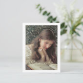 Stationair draaiende scheuren (w/c op papier) briefkaart (Staand voorkant)