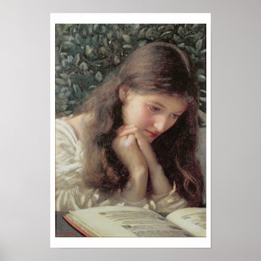 Stationair draaiende scheuren (w/c op papier) poster (Voorkant)