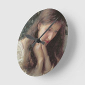 Stationair draaiende scheuren (w/c op papier) ronde klok (Hoek)