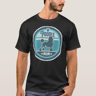 Stationair draaiende standaardpoel Silhouette D T-shirt