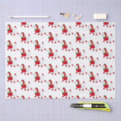 Stationair geperst voor de Feestdagen Tissuepapier (Craft)