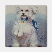 Stationair meetinstrument met blauw lint magneet (Voorkant)