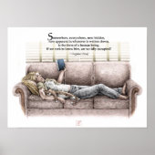 Stationair moment poster (Voorkant)