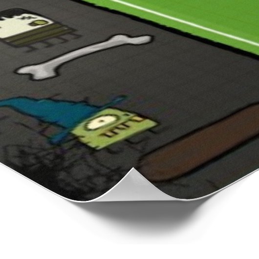 Stationair poster (Hoek)