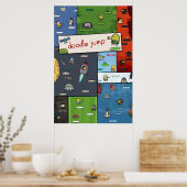 Stationair poster (Keuken)