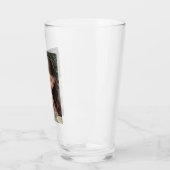 Stationair tranen (mooie vrouw in tranen) glas (Links)