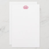 Stationaire apparatuur voor kreeften briefpapier (Voorkant / Achterkant)