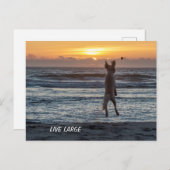 Stationaire dagbladen Live groot Briefkaart (Voorkant / Achterkant)