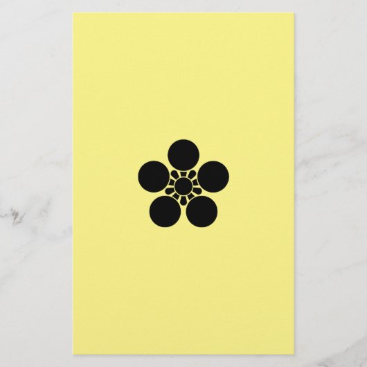 Stationaire Daishoji umebachi Briefpapier (Voorkant)