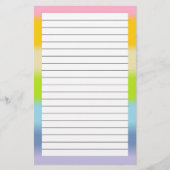 Stationaire deegwaren briefpapier (Voorkant)