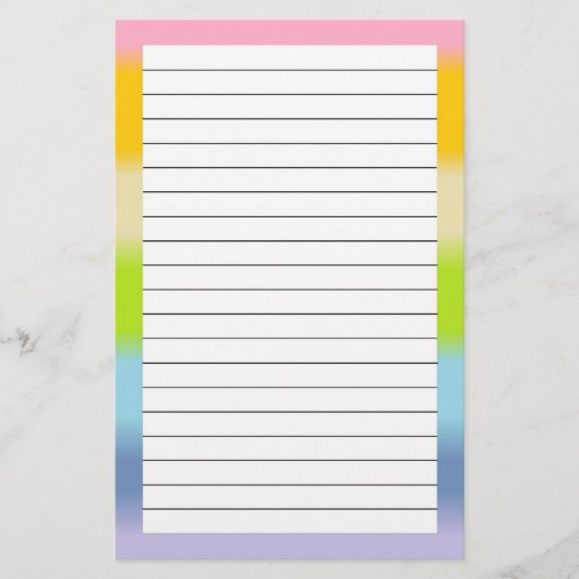 Stationaire deegwaren briefpapier (Voorkant)