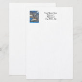 Stationaire e-mails met verzendingen briefpapier (Voorkant / Achterkant)