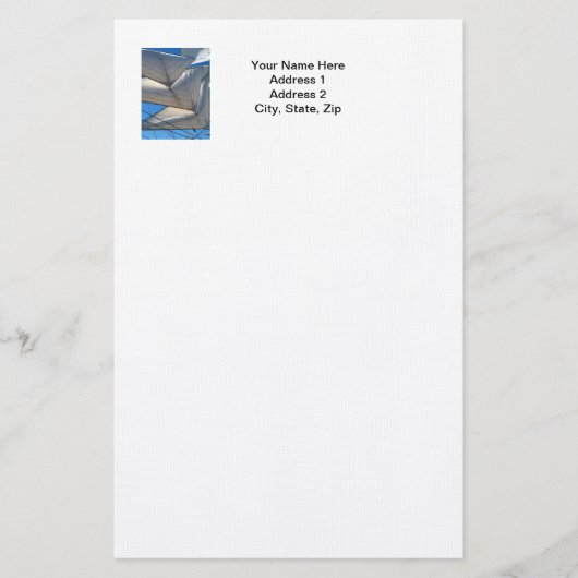 Stationaire e-mails met verzendingen briefpapier (Voorkant)