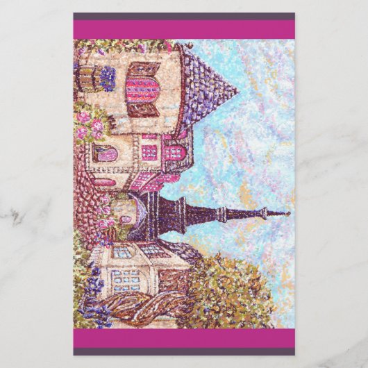 Stationaire inrichting Parijs Eiffel Towe Briefpapier (Voorkant)