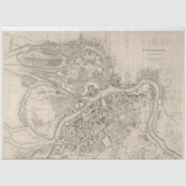 Stationaire kaart tissuepapier