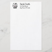 Stationaire Koe Briefpapier (Voorkant)