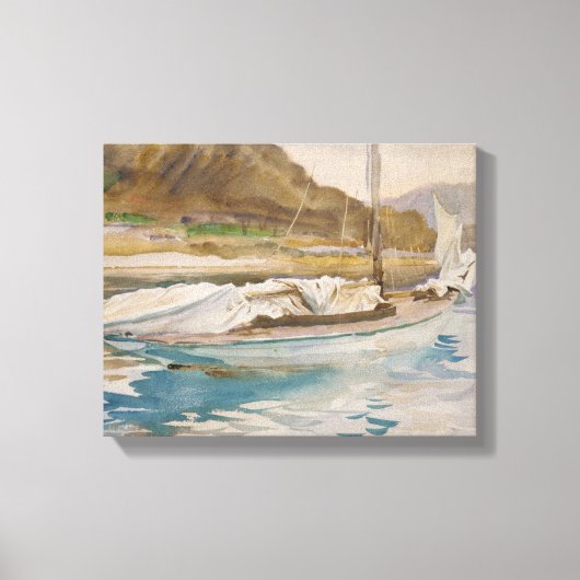 Stationaire rails canvas afdruk (Voorkant)