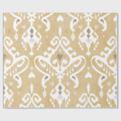 Stationaire stampatronen met neutraal goud beige i cadeaupapier (Vlak)