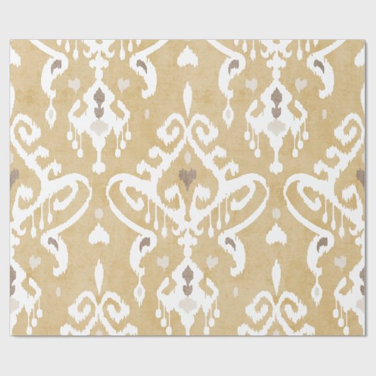 Stationaire stampatronen met neutraal goud beige i cadeaupapier (Vlak)