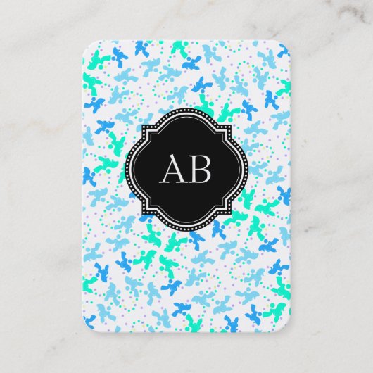 Stationele verplaatsing visitekaartje (Voorkant)