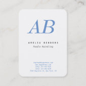 Stationele verplaatsing visitekaartje (Achterkant)