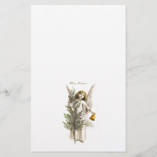 STATIONEREN : VINTAGE CHRISTMAS ANGEL BRIEFPAPIER