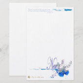 STATIONERIE Nieuwe creatie Briefpapier (Voorkant / Achterkant)
