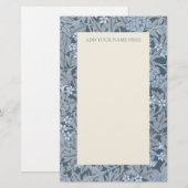 STATIONERIJ VAN WILLIAM MORRIS "JASMINE" PATROON BRIEFPAPIER (Voorkant / Achterkant)