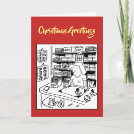 Stationers Kaart voor kerstmis