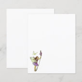 Stationery and Envelope "The Lavender Fairy" (Voorkant / Achterkant)