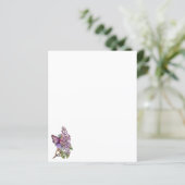 Stationery and Envelope "The Lila Fairy" (Staand voorkant)