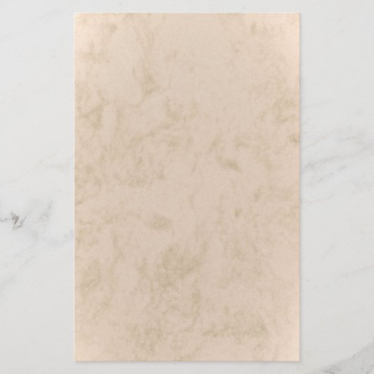 stationery beige marbled briefpapier (Voorkant)