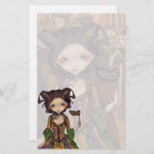 Stationery "Bij de Masquerade Ball" Briefpapier (Voorkant / Achterkant)