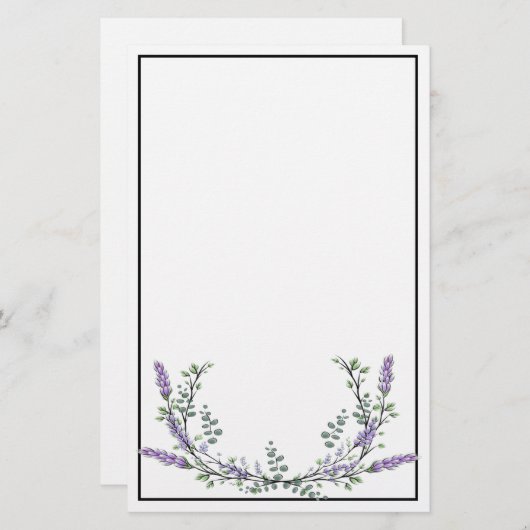 Stationery Briefpapier (Voorkant / Achterkant)