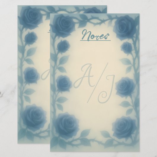 Stationery Briefpapier (Voorkant / Achterkant)