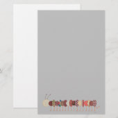 Stationery-Caterstone #2-Personalize het! Sta Briefpapier (Voorkant / Achterkant)