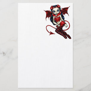 Stationery "Devilish Fairy" Briefpapier