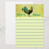 Stationery en shine briefpapier (Voorkant / Achterkant)