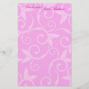 Stationery - Girly Swirl Briefpapier
