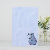 Stationery - Haley Hippo Briefpapier (Staand voorkant)