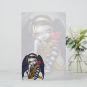 Stationery "Heart of Nails" Briefpapier (Staand voorkant)