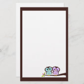 Stationery in eigendom briefpapier (Voorkant / Achterkant)