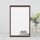 Stationery in eigendom briefpapier (Staand voorkant)