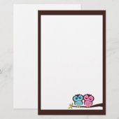 Stationery in eigendom briefpapier (Voorkant / Achterkant)